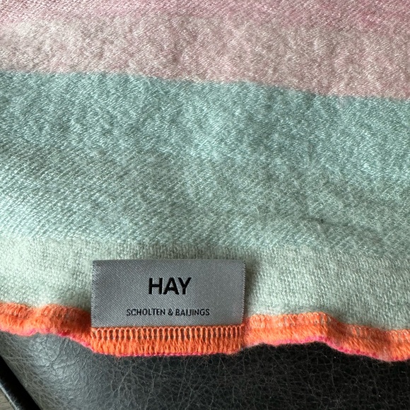 HAY's Colour Plaid No. 3 Throw Blanket - Picture 2 of 6